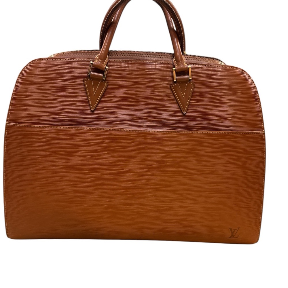 Louis Vuitton Epi  Brown Sorbonne briefcase/handbag